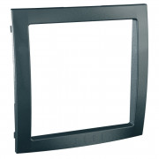 Декоративная вставка для рамок Schneider Electric Unica Colors 2 модуля графит MGU4.000.62