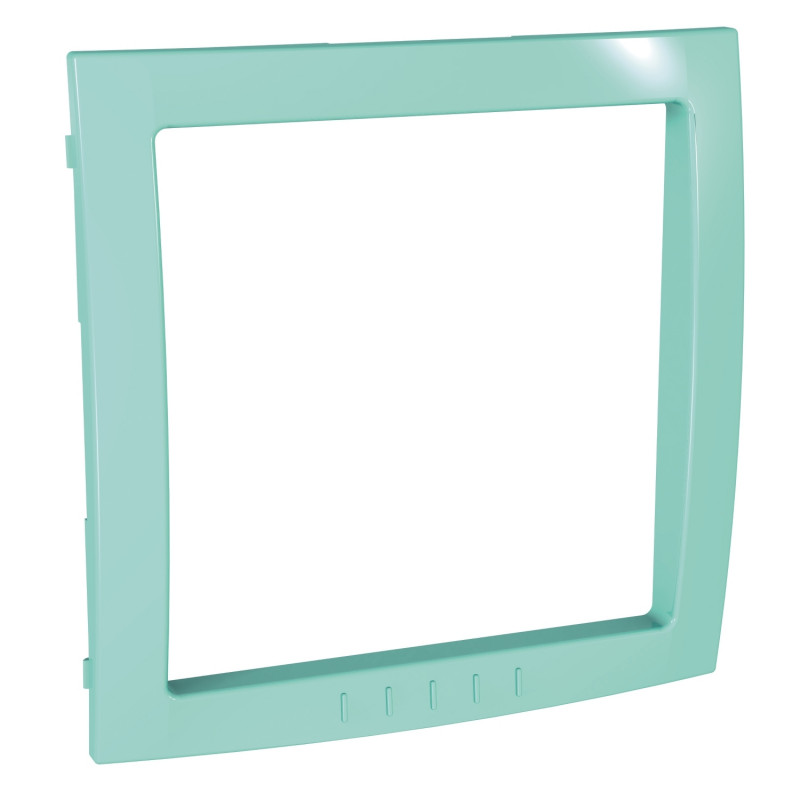 Декоративная вставка для рамок Schneider Electric Unica Colors 2 модуля светло-зеленый MGU4.000.48