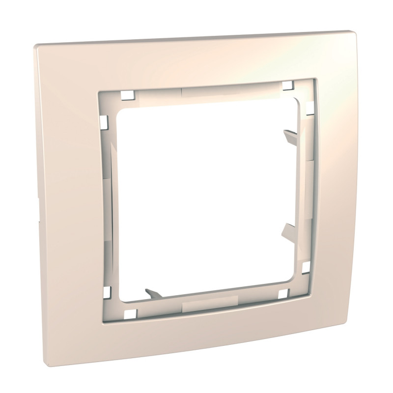 Рамка 1-постовая Schneider Electric Unica Colors слоновая кость MGU4.002.25