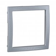 Декоративная вставка для рамок Schneider Electric Unica Colors 2 модуля серебро MGU4.000.60