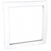 Декоративна вставка для рамок Schneider Electric Unica Colors 2 модуля білий MGU4.000.18