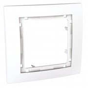 Рамка 1-постова Schneider Electric Unica Colors білий MGU4.002.18