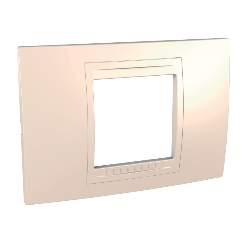 Рамка 2-модульная Schneider Electric Unica Allegro пластик кремовый MGU4.102.59