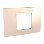 Рамка 2-модульная Schneider Electric Unica Allegro пластик кремовый MGU4.102.59