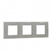 Рамка 3-постовая Schneider Electric Unica Basic слоновая кость MGU2.006.25