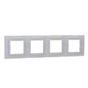 Рамка 4-постовая Schneider Electric Unica Basic белый MGU2.008.18