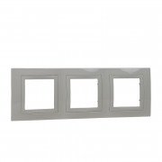 Рамка 3-постовая Schneider Electric Unica Basic слоновая кость MGU2.006.25