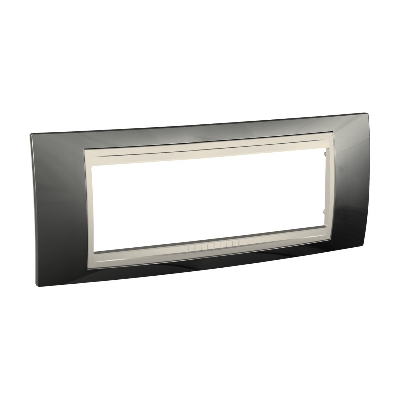 Рамка 6-модульна Schneider Electric Unica Plus шампань/слонова кістка MGU6.106.524