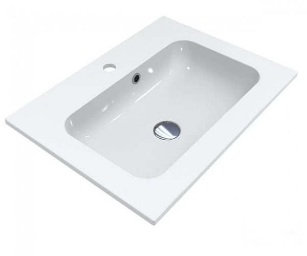 Раковина для ванной Radaway Della 80 80,1х45,1 см искусственный камень белый U121080-01-01