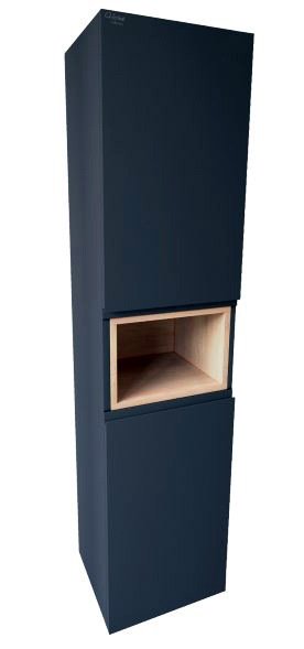 Пенал для ванної Radaway Modern 140 підвісний лівий МДФ графіт M22140-02-02L