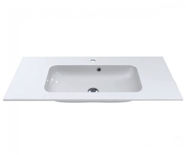 Раковина для ванной Radaway Della 100 100,1х45,1 см искусственный камень белый U121100-01-01
