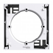 Коробка для наружного монтажа Schneider Electric Asfora 1 пост пластик белый EPH6100121