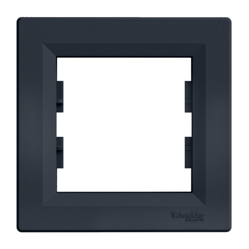 Рамка 1-постовая Schneider Electric Asfora пластик антрацит EPH5800171