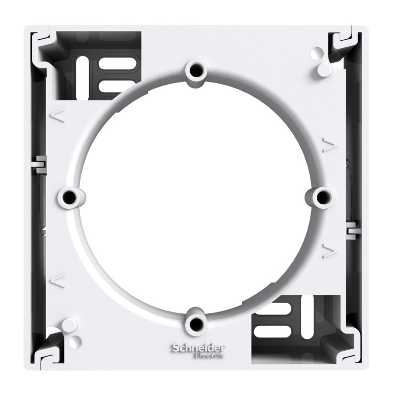 Коробка для наружного монтажа Schneider Electric Asfora 1 пост пластик белый EPH6100121