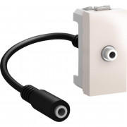 Розетка Mini jack Schneider Electric Unica 3,6 м слонова кістка MGU3.433.25