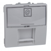 Накладка для коннекторов Schneider Electric Unica RJ45 2 модуля белый MGU9.460.18