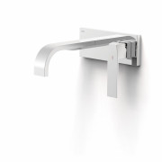 Смеситель для раковины Tres Slim Exclusive настенный однорычажный хром 20230013