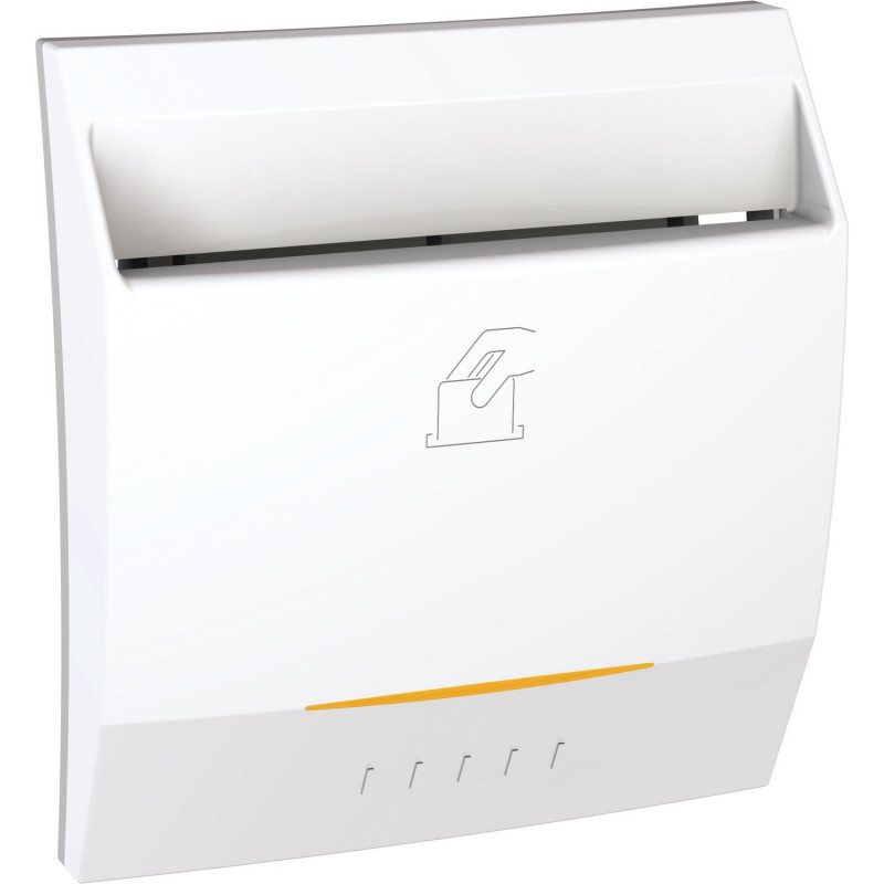 Вимикач Schneider Electric Unica картковий з підсвічуванням білий MGU3.283.18