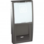 Накладка для конекторів Schneider Electric Unica RJ45 1 модуль графіт MGU9.461.12