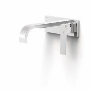 Смеситель для раковины Tres Slim Exclusive настенный однорычажный хром 20230013