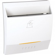 Выключатель Schneider Electric Unica карточный с подсветкой белый MGU3.283.18