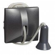 Выключатель Schneider Electric Unica кнопочный со шнурком графит MGU3.226.12