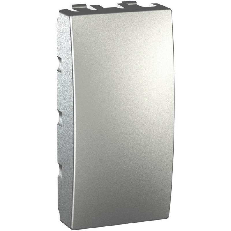 Заглушка Schneider Electric Unica 1 модуль пластик алюминий MGU9.865.30