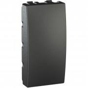 Заглушка Schneider Electric Unica 1 модуль пластик графит MGU9.865.12