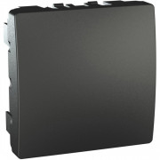 Заглушка Schneider Electric Unica 2 модуля пластик графит MGU9.866.12