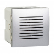 Звонок электронный Schneider Electric Unica 2 модуля алюминий MGU3.786.30