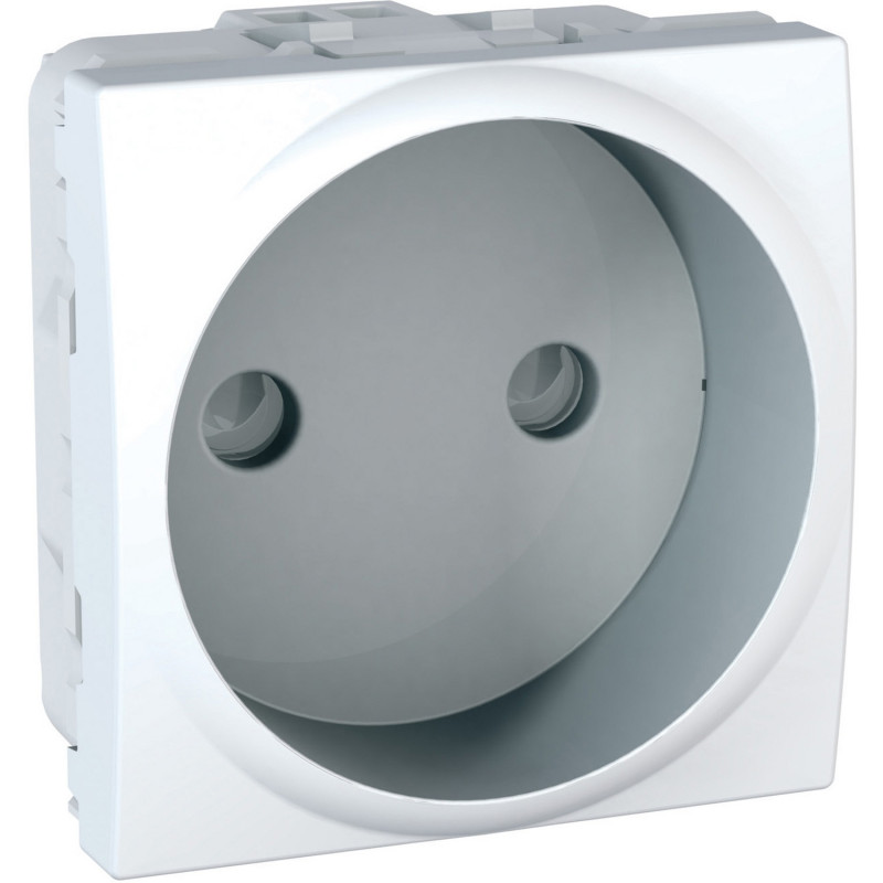 Розетка Schneider Electric Unica с защитными шторками 16А белый MGU3.033.18