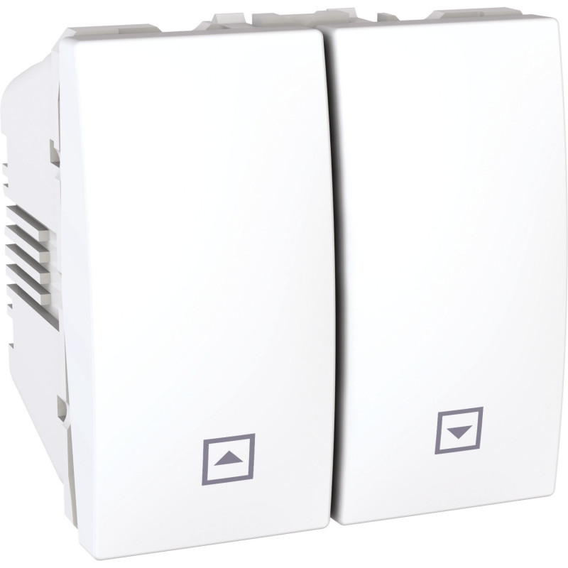 Выключатель для жалюзи Schneider Electric Unica 2 модуля белый MGU3.207.18