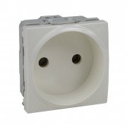 Розетка Schneider Electric Unica с защитными шторками 16А слоновая кость MGU3.033.25