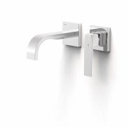 Смеситель для раковины Tres Slim Exclusive настенный однорычажный хром 20230003