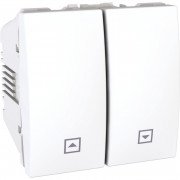 Выключатель для жалюзи Schneider Electric Unica 2 модуля белый MGU3.208.18