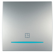 Таймер Schneider Electric Unica нажимной 8А алюминий MGU3.535.30