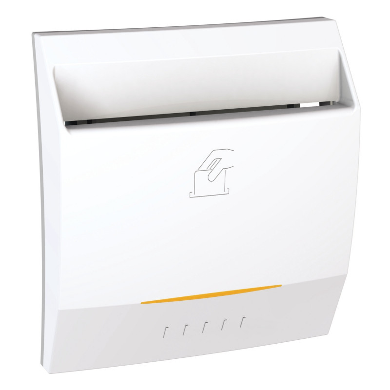 Выключатель Schneider Electric Unica карточный с индикацией белый MGU3.540.18