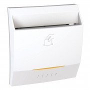 Вимикач Schneider Electric Unica картковий з індикацією білий MGU3.540.18