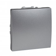 Выключатель Schneider Electric Unica 1-клавишный схема 1 алюминий MGU3.201.30