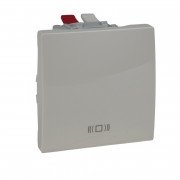 Кнопка звонка Schneider Electric Unica с символом Звонок слоновая кость MGU3.206.25C