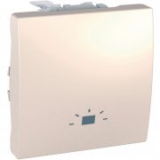 Выключатель Schneider Electric Unica кнопочный с символом Свет слоновая кость MGU3.206.25L
