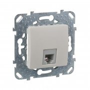Телефонная розетка Schneider Electric Unica RJ11 4 контакта 2 модуля слоновая кость MGU5.492.25ZD