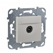 Розетка TV проходная Schneider Electric Unica слоновая кость MGU5.463.25ZD