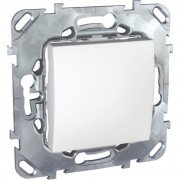 Выключатель Schneider Electric Unica кнопочный 1-клавишный белый MGU5.206.18ZD
