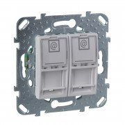 Компьютерная розетка Schneider Electric Unica RJ45 категория 5е UTP белый MGU5.2020.18ZD
