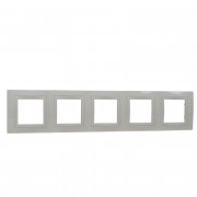 Рамка 5-постовая Schneider Electric Unica Basic слоновая кость MGU2.010.25