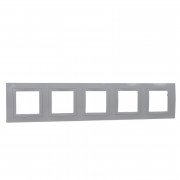 Рамка 5-постовая Schneider Electric Unica Basic белый MGU2.010.18