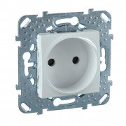 Розетка Schneider Electric Unica без заземления 16А белый MGU5.033.18ZD