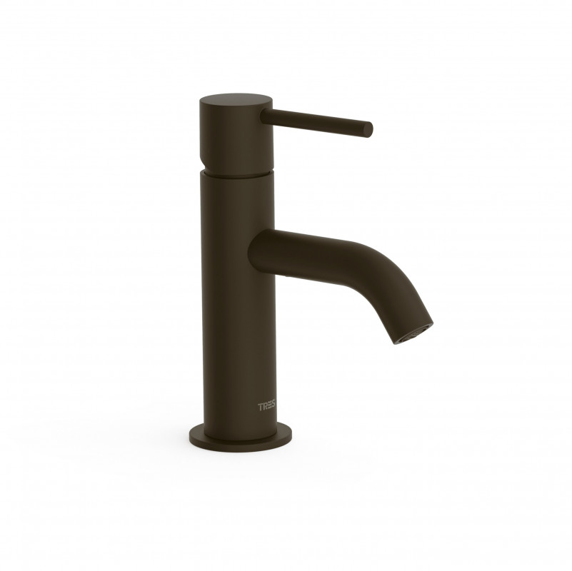 Смеситель для раковины Tres Study Exclusive однорычажный бронзовый черный 26290301KMB