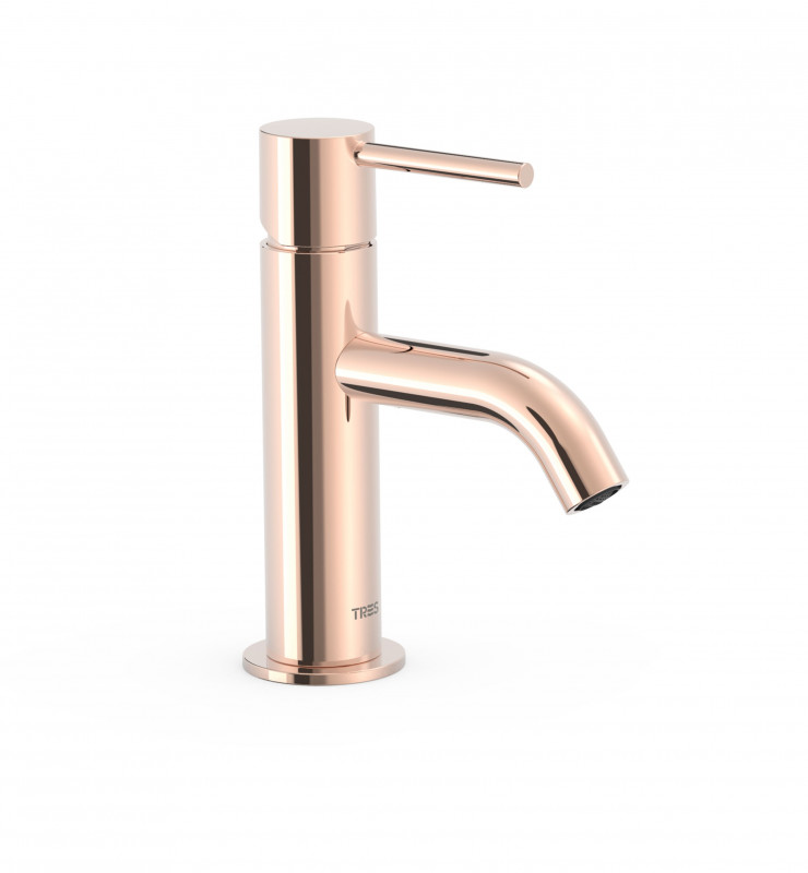 Змішувач для раковини Tres Study Exclusive одноважільний рожеве золото 26290301OP